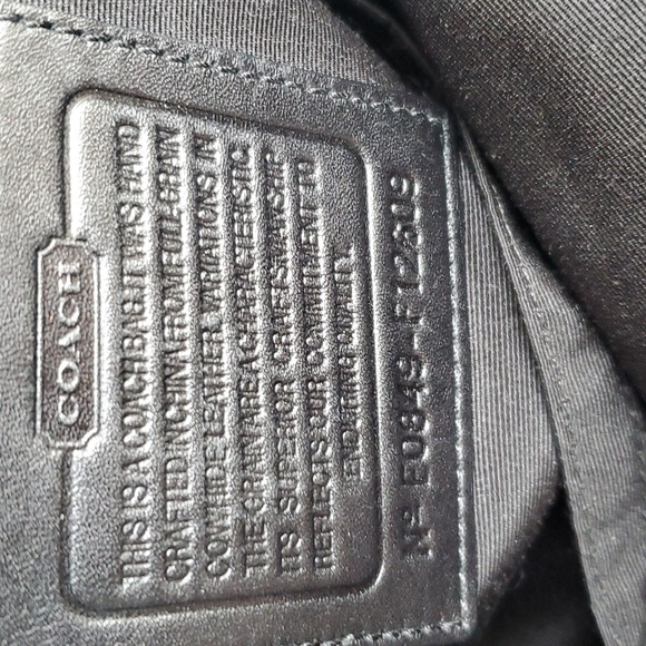 Coach leather tote - Picture 10 of 12